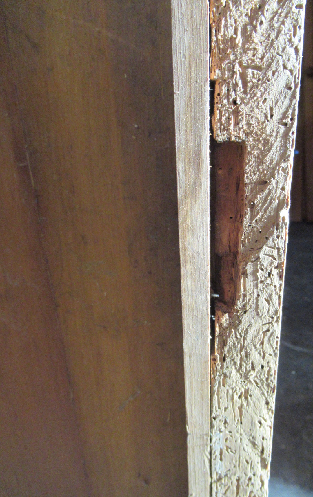 Art Deco 4 Panel Timber Door with Frame (CT)   Door - 2030H x 810W  Frame 2080H x 870W x 110D