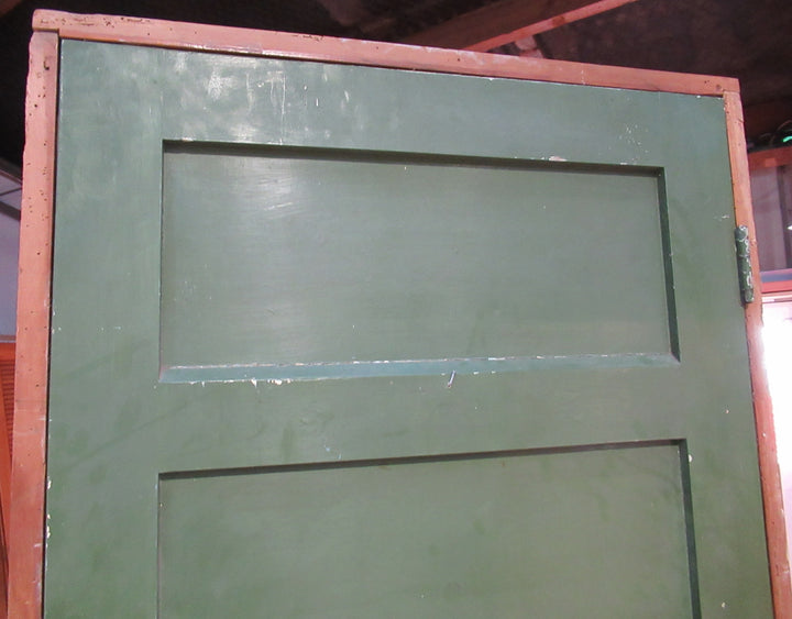 Art Deco 4 Panel Timber Door with Frame (CT)   Door - 2030H x 810W  Frame 2080H x 870W x 110D