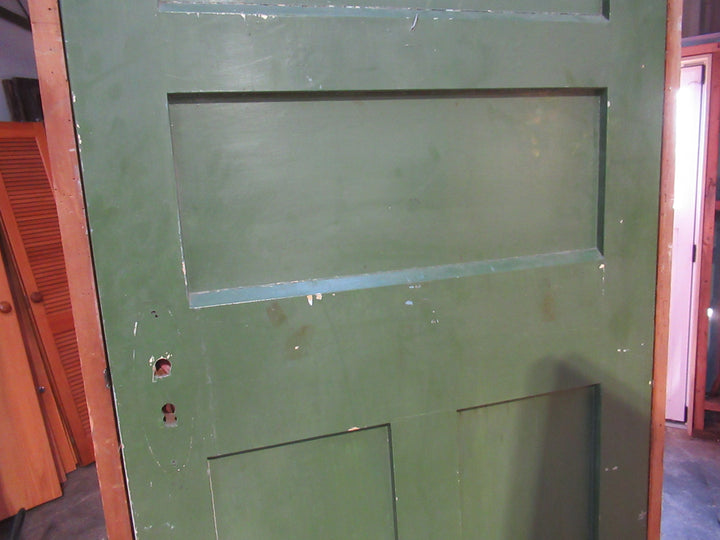 Art Deco 4 Panel Timber Door with Frame (CT)   Door - 2030H x 810W  Frame 2080H x 870W x 110D