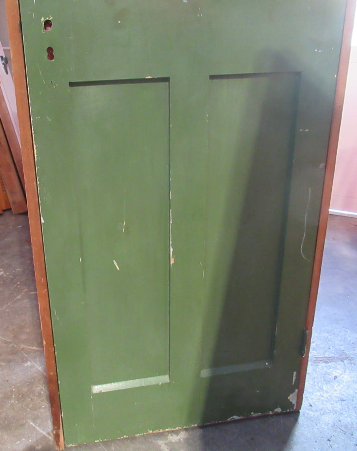 Art Deco 4 Panel Timber Door with Frame (CT)   Door - 2030H x 810W  Frame 2080H x 870W x 110D