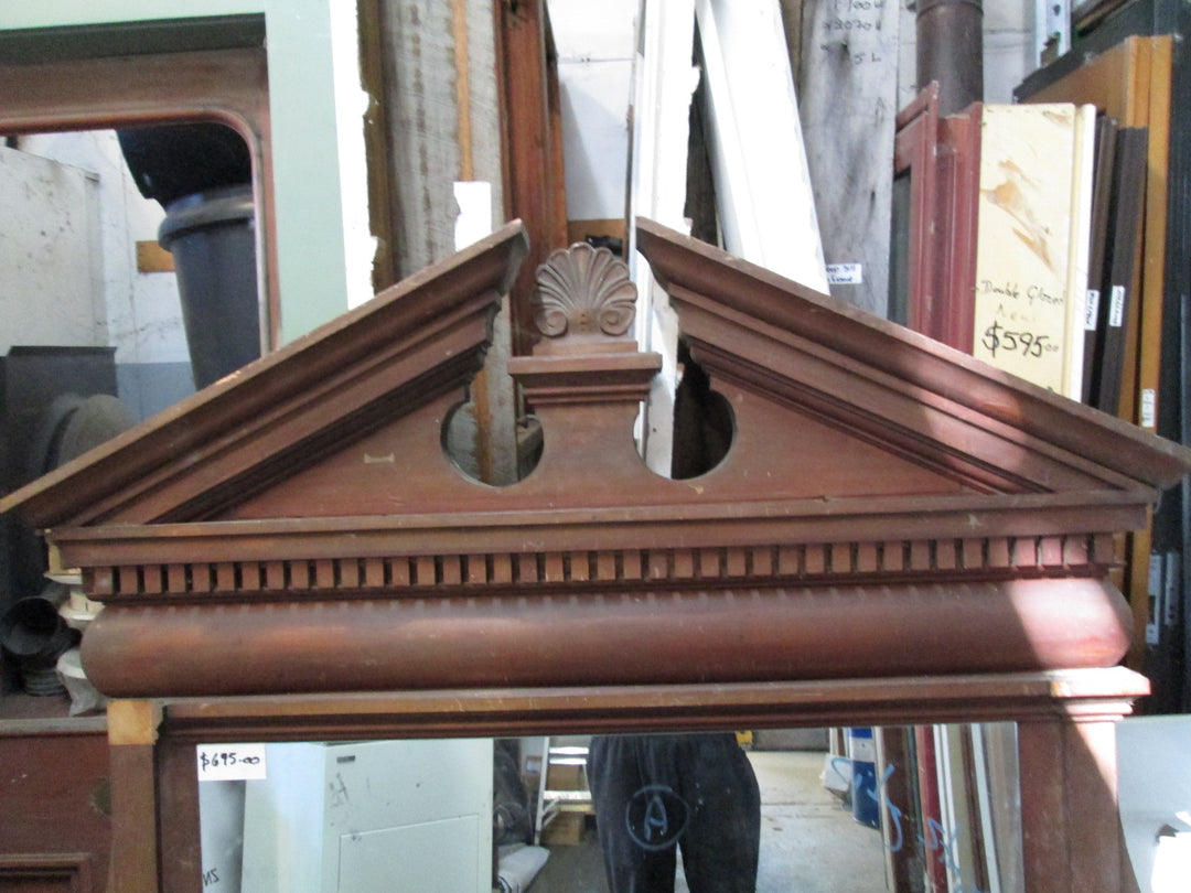 Gothic Mantel Mirror 1700H x 1260-1480W x 180D