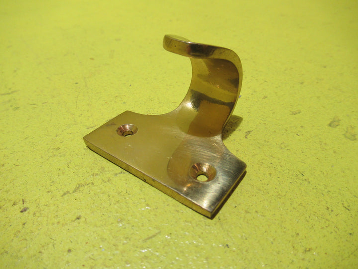 New Brass Sash Lift for Double Hung Window with Shaped Thumb Pull   45L x 45W