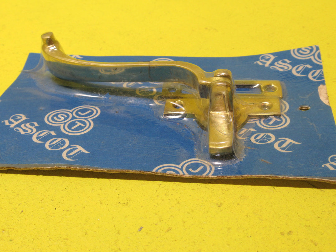 Polished Brass Short Lever Casement Fastener   120L x 70W
