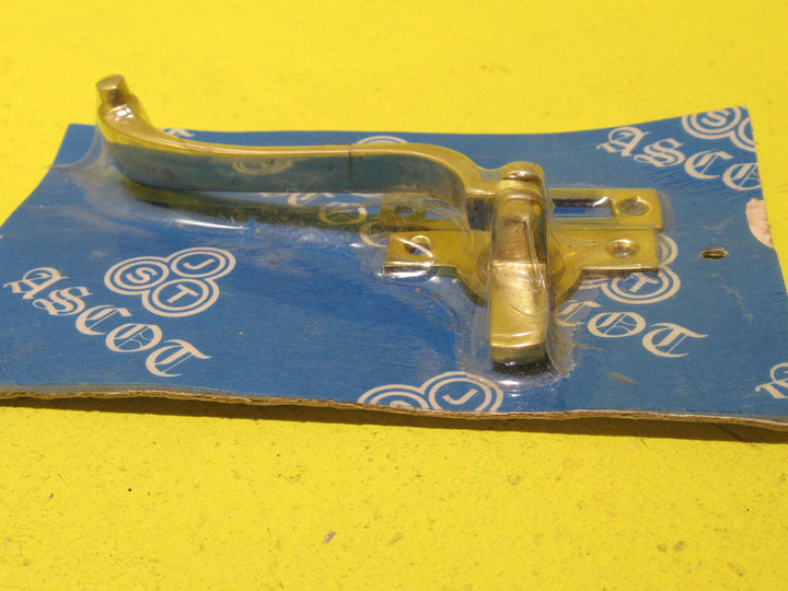 Polished Brass Short Lever Casement Fastener   120L x 70W