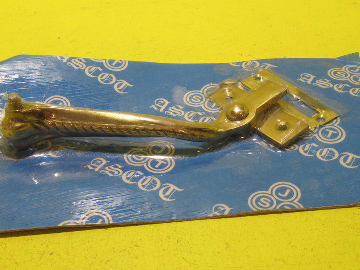Polished Brass Long Lever Casement Fastener   150L x 65W