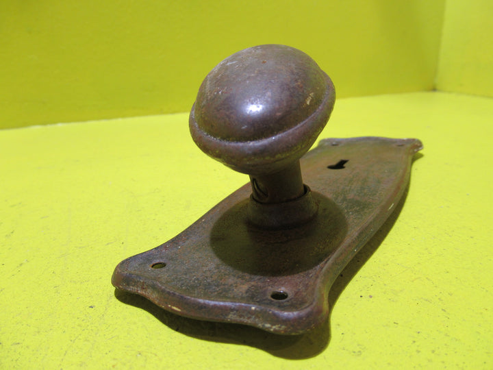 Single Pressed Tin Antique Copper & Oval Handle   215L x 70W/Knob 70L x 45-40W x 40H