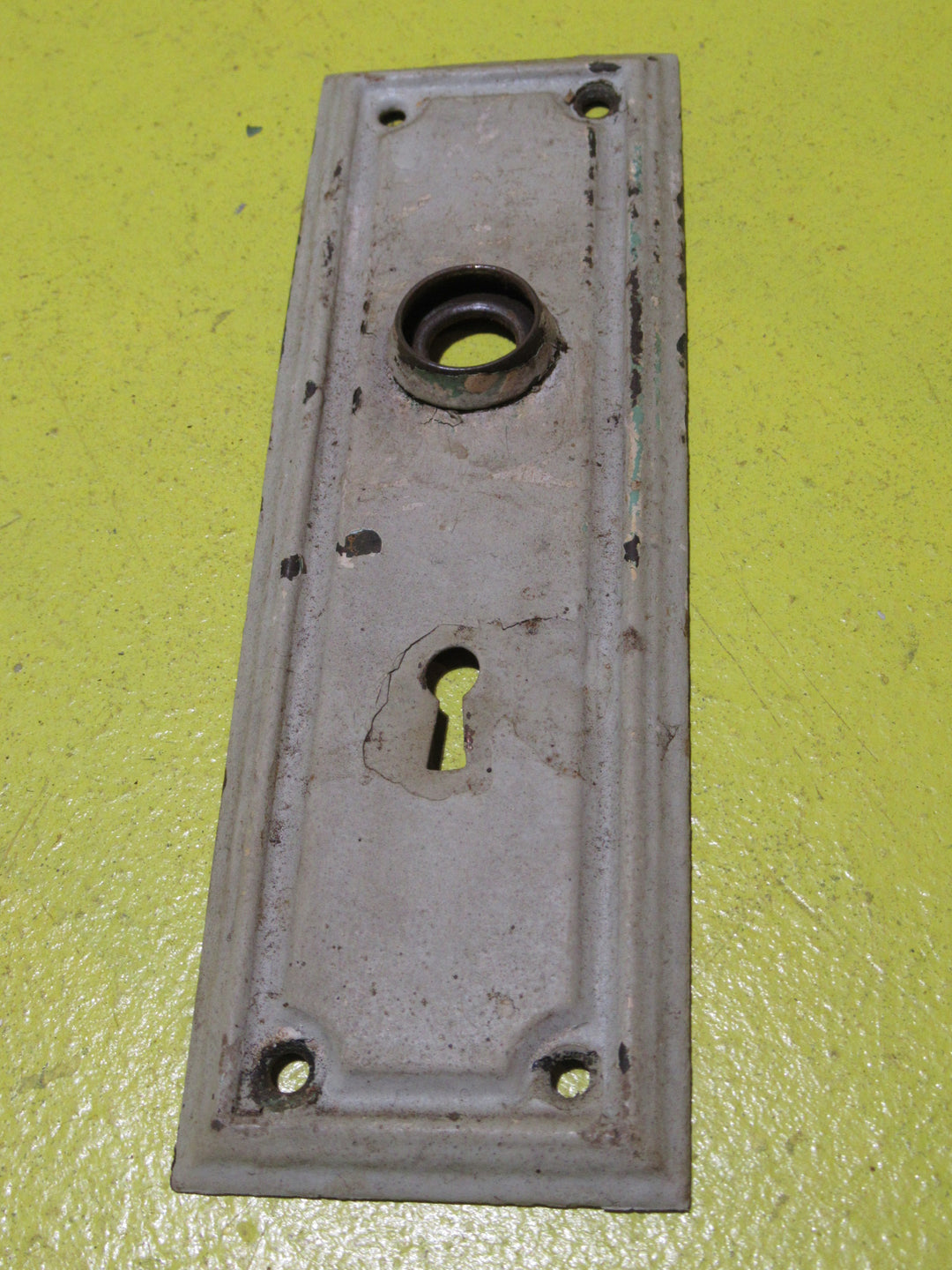 Copper Door Plate with Raised Edges   185L x 62W