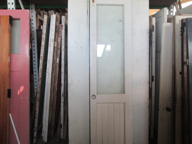 Narrow 1 Lite External Tongue & Groove  Door