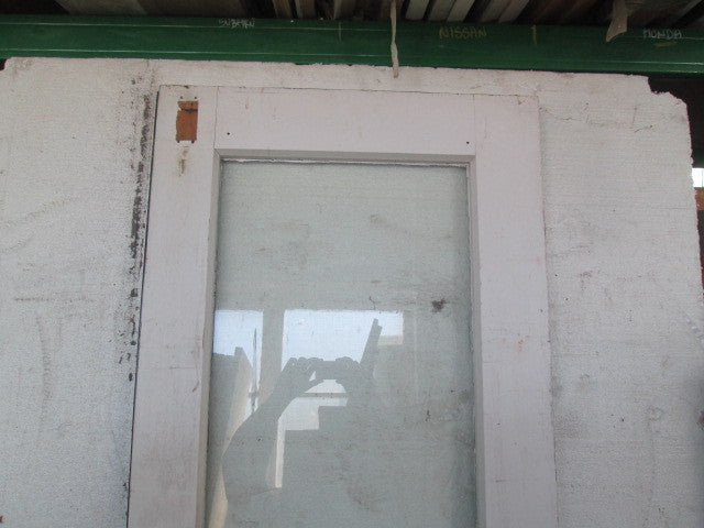 Narrow 1 Lite External Tongue & Groove  Door