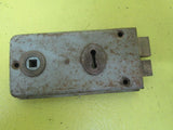 Vintage Narrow Round Edge Rim Lock