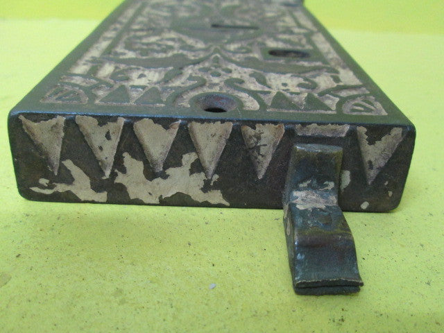 Ornate Victorian Rim Lock 145L x 90W x 30D