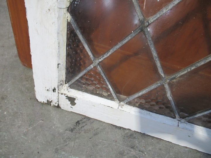Leadlight Fanlite Sash 410H x 560W