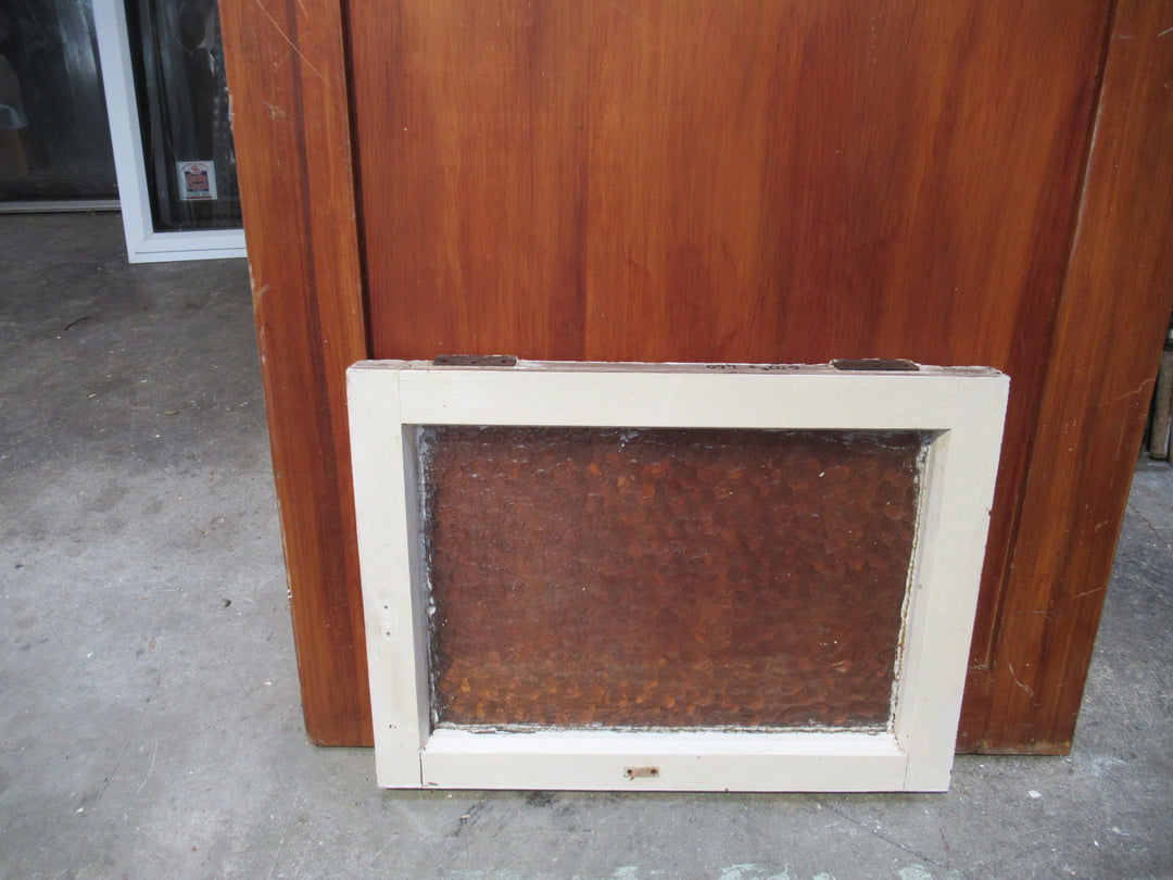 Vintage Arctic Glass Fanlite Sash 460H X 610W
