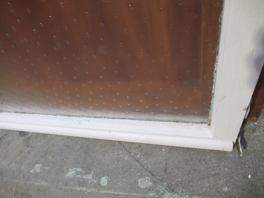 Middle Fanlite Sash with Antique Star Glass 570H x 760W