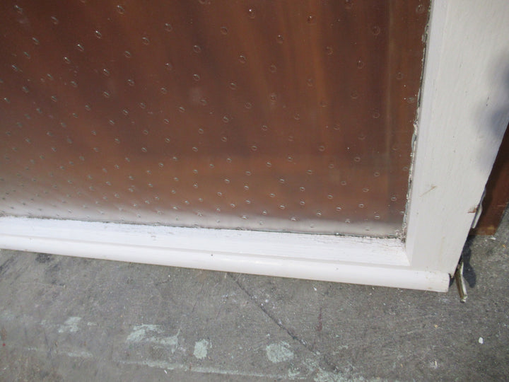 Middle Fanlite Sash with Antique Star Glass 570H x 760W