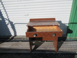 Old Fashion Desk Mixed Timbers 830-765H x 740W x 460D