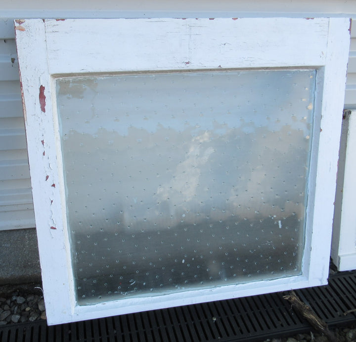 1 lite Central Fanlite Sash with Antique Star Glass   610L  x 595W