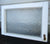 Vintage Artic Glass Fanlite Sash   550W x 390H