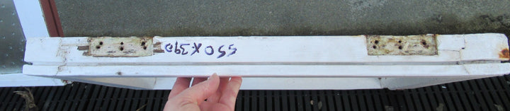 Vintage Artic Glass Fanlite Sash   550W x 390H