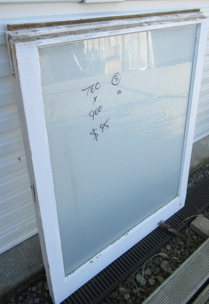 1 Lite Fanlite Sash with Frosted Glass   760W x 900H
