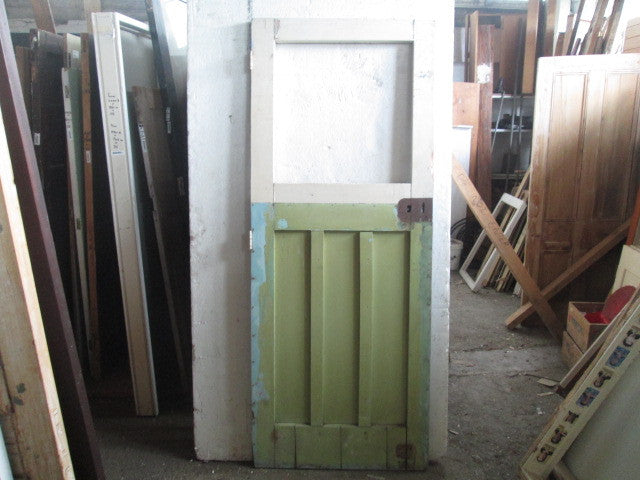 External 1 Lite Door with raised Paneling(2020H x 810W x 45D)