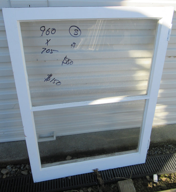 2 Lite Clear Glass Casement Sash  960H x 705W