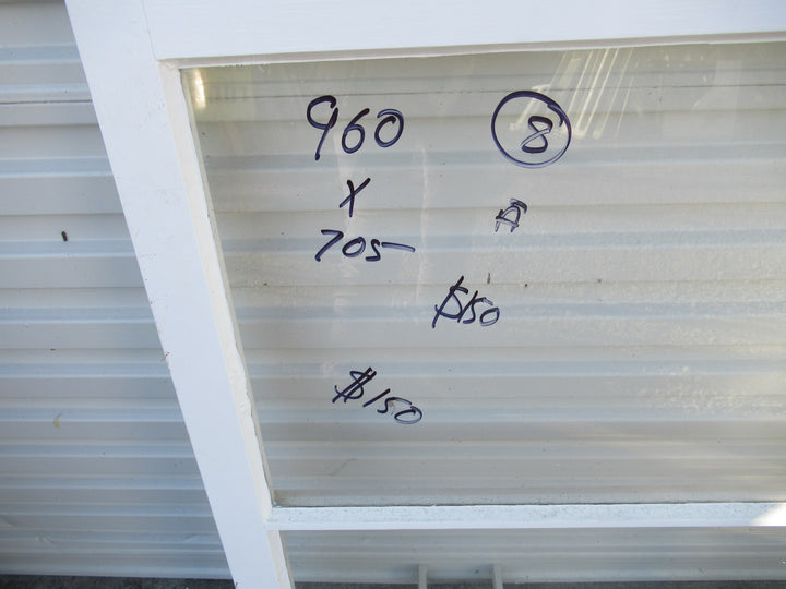 2 Lite Clear Glass Casement Sash  960H x 705W