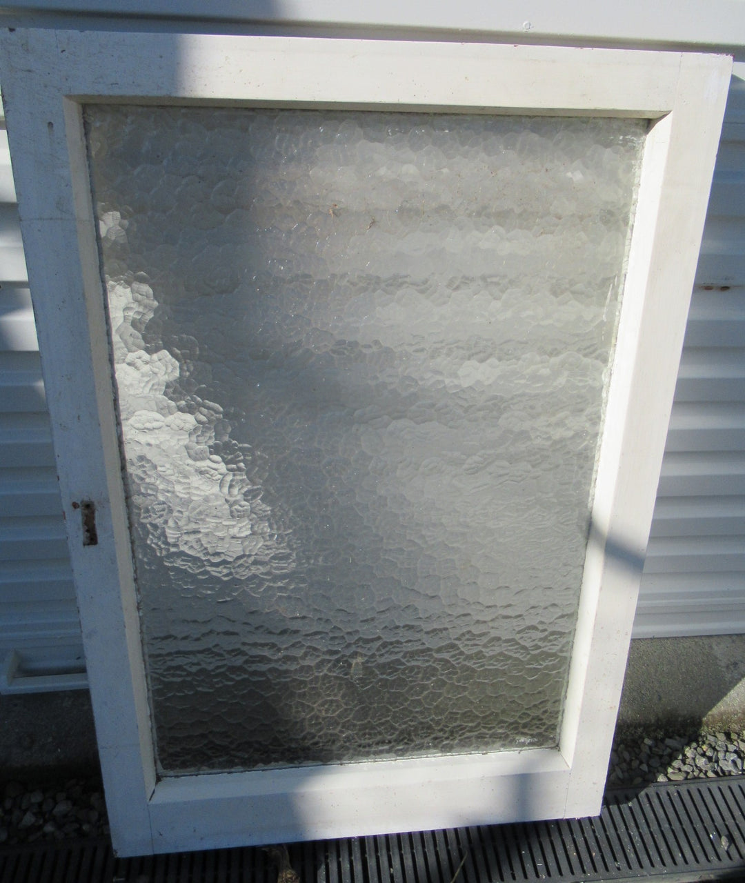 1 Lite Antique Arctic Glass Casement Sash  910H x 610W