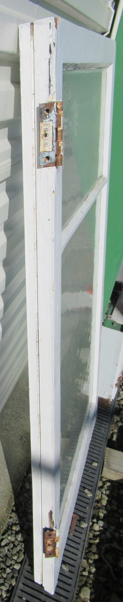 2 Lite  Vintage Stippolyte Glass Casement Sash 1040H x 610W