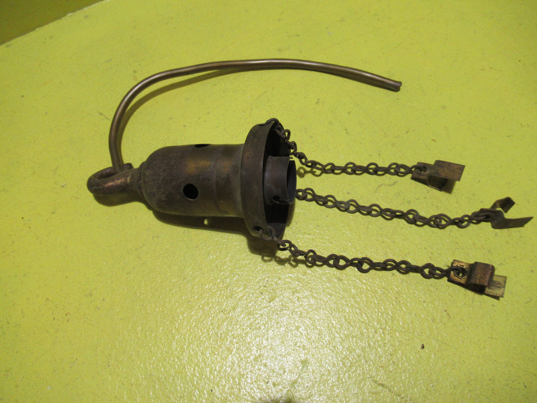 Antique Brass Bell Shape Light Fitting   125H x 65W