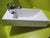 White Narrow Bathroom Basin  500L x 250W x 220D with Tap 370D