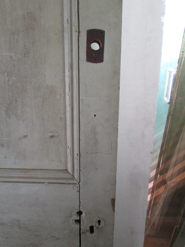 4 Panel Paint Finished Statesman Door with missing beading 2115H x 900W x 45D