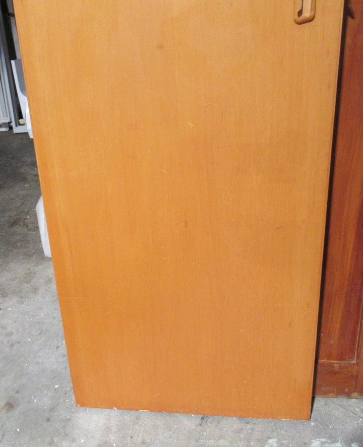 Rimu Veneer Hollow Core Sliding Door Grey wheels (CT)    1980H x 610W x 35D