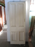 Exterior 4 Panel Statesman Paint Finished Door 1964H x 735W x 45D