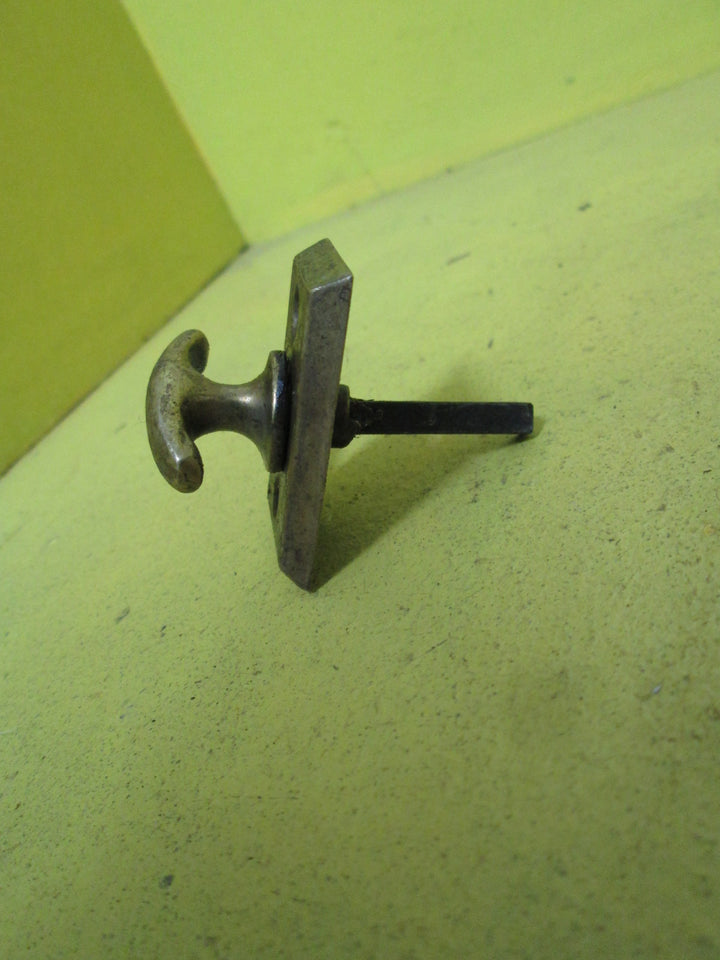 Brass Rectangle Thumb Turn