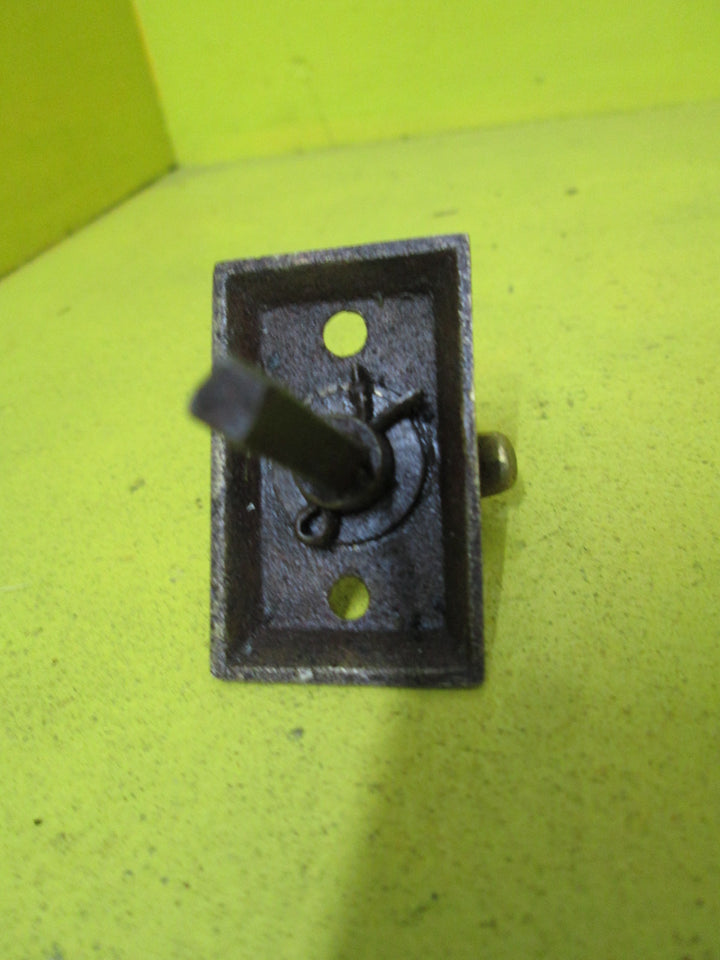 Brass Rectangle Thumb Turn