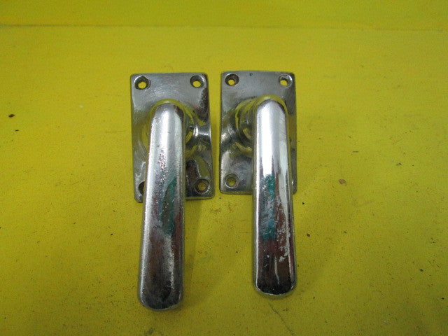 Art Deco Lever Latch Handle