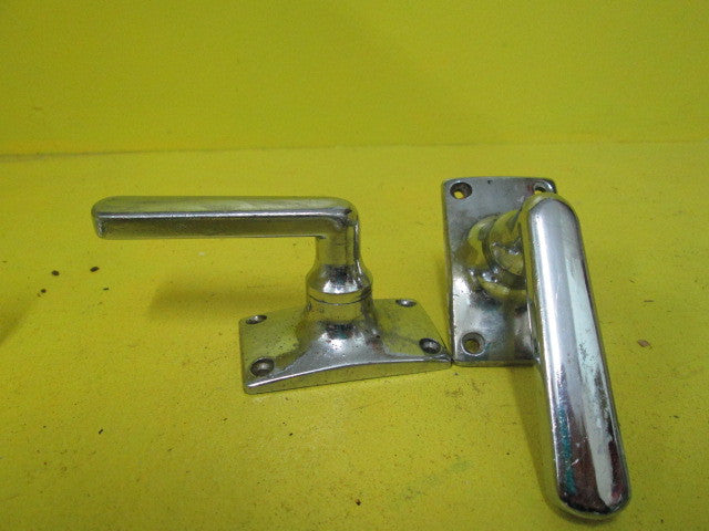 Art Deco Lever Latch Handle