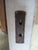 Paint Finish 2 Lite Native Timber & Star Burst Glass Entrance Door (CT)  1990H x 805W x 40D