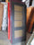 2 Lite Cedar Exterior Door with Dimpled Glass (CT) 1940H x 810W x 40D
