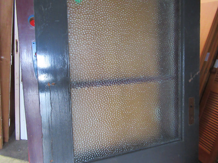 2 Lite Cedar Exterior Door with Dimpled Glass (CT) 1940H x 810W x 40D