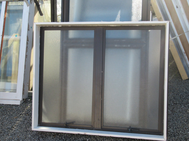 2 Lite Obscure Brown with Double Opening  Window 1000H x 1200W x 140D