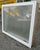 White Aluminium 1 lite Privacy Glass Window   940H x 1190W x 175D