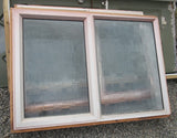 Light Bronze 2 Lite Privacy Window   845H x 1185W x 145D