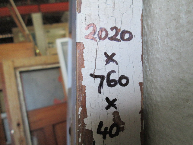 Internal Craftsman Door(2020H x 760W x 40D)