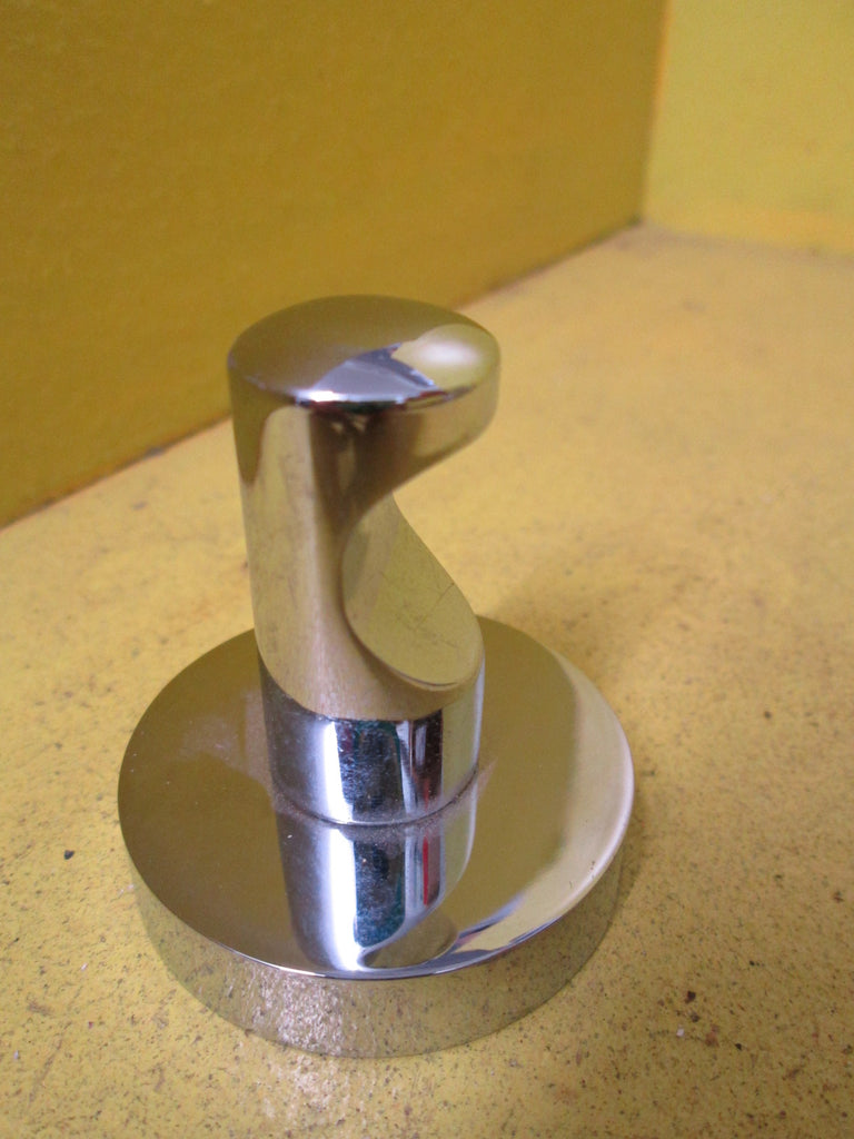 Modern Bath Robe Hook in Chrome 45D x 50H