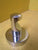 Modern Bath Robe Hook in Chrome 45D x 50H