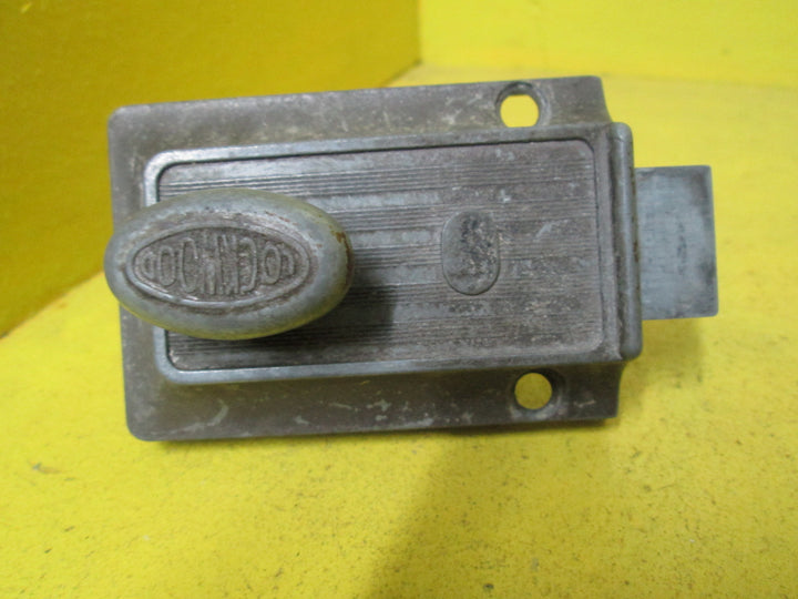Lockwood Oval Thumb Turn Night Latch 95L x 65W x 27D