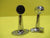 Small Chrome towel Rail Ends   45H x 20W x 60D