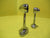 Small Chrome towel Rail Ends   45H x 20W x 60D